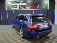 Usado Mercedes C220 AMG 170 CV (125 kW) 2016 Azul Familiar