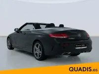 Usado Mercedes C220 170 CV (125 kW) 2018 Negro Descapotable