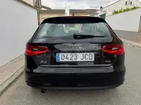 Usado Audi A3 Attraction 110 CV (80 kW) 2015 Negro Berlina