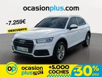 Käytetty Audi Q5 Advanced Plus 150 HP (110 kW) 2018 Valkoinen Katumaasturi