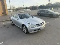 Usado Mercedes SLK200 163 CV (119 kW) 2006 Gris / plata Descapotable