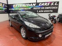 Usado Peugeot 207 CC 120 CV (88 kW) 2009 Negro Descapotable