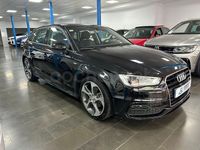 Usado Audi A3 S-Line 110 CV (80 kW) 2016 Negro Berlina