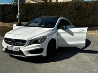 Usado Mercedes CLA220 AMG line 170 CV (125 kW) 2013 Blanco Berlina