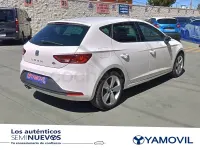 Usado Seat Leon FR 150 CV (110 kW) 2015 Blanco Berlina