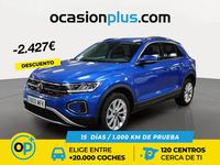 Usado VW T-Roc Life 150 CV (110 kW) 2023 Azul SUV