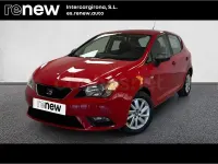 Usado Seat Ibiza Reference 90 CV (66 kW) 2016 Rojo Berlina