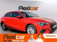 Usado Audi A3 Sportback S-Line 150 CV (110 kW) 2021 Rojo Utilitario