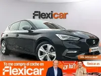 Usado Seat Leon FR 116 CV (85 kW) 2025 Negro Berlina