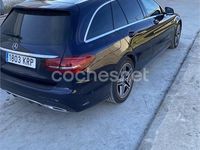 Usado Mercedes C220 170 CV (125 kW) 2018 Azul Familiar