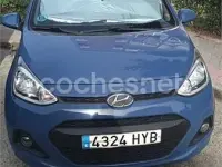 Usado Hyundai i10 66 CV (48 kW) 2014 Azul Utilitario