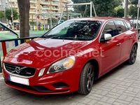 Usado Volvo V60 R-Design Momentum 136 CV (100 kW) 2012 Rojo Familiar