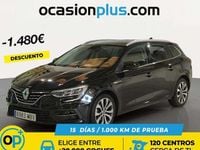 Usado Renault Mégane GrandTour Techno 140 CV (102 kW) 2022 Negro Familiar
