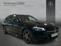 Usado Mercedes C220 AMG line 200 CV (147 kW) 2024 Negro Familiar