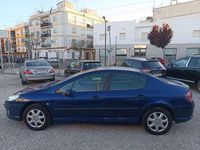 Usado Peugeot 407 116 CV (85 kW) 2004 Azul Berlina