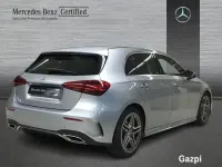 Usado Mercedes A180 AMG line 136 CV (100 kW) 2025 Plata hightech Berlina