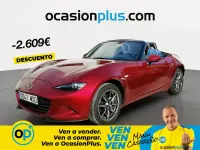 Usado Mazda MX5 Exclusive-Line 132 CV (97 kW) 2024 Rojo Descapotable