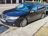 Usado Saab 9-3 Linear 150 CV (110 kW) 2009 Negro Utilitario