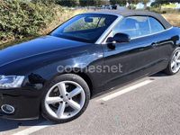 Usado Audi A5 Cabriolet S-Line 180 CV (132 kW) 2011 Negro Descapotable