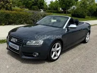 Usado Audi A5 Cabriolet S-Line 190 CV (139 kW) 2010 Gris / plata Descapotable