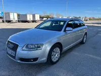 Usado Audi A6 136 CV (100 kW) 2009 Gris / plata Familiar
