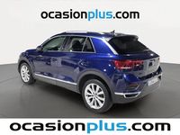 Usado VW T-Roc Sportline 150 CV (110 kW) 2019 Azul SUV