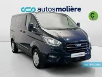 Usado Ford Transit Custom Trend 130 CV (95 kW) 2022 Azul Familiar