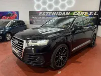 Usado Audi Q7 S-Line 272 CV (200 kW) 2018 Azul SUV