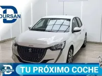 Usado Peugeot 208 Active 101 CV (74 kW) 2020 Blanco Utilitario