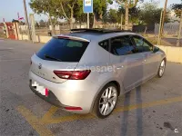 Usado Seat Leon FR 150 CV (110 kW) 2014 Gris / plata Berlina