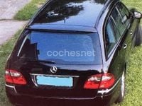 Usado Mercedes E220 Avantgarde 150 CV (110 kW) 2007 Negro Familiar
