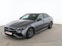 Usado Mercedes C220 AMG line 220 CV (161 kW) 2022 Gris Berlina