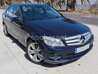 Usado Mercedes C200 Elegance 184 CV (135 kW) 2010 Azul Berlina