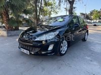 Usado Peugeot 308 90 CV (66 kW) 2009 Negro Berlina