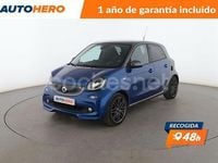 Usado Smart ForFour Basis 91 CV (66 kW) 2017 Azul Utilitario