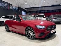 Usado Mercedes E450 367 CV (269 kW) 2022 Rojo Descapotable