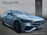Usado Mercedes C300e AMG line 313 CV (230 kW) 2024 Plata hightech Berlina