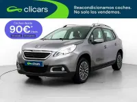 Usado Peugeot 2008 Active 110 CV (80 kW) 2015 Gris SUV