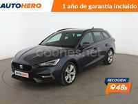 Usado Seat Leon FR 150 CV (110 kW) 2021 Gris Familiar