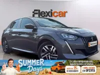 Usado Peugeot 208 Allure 101 CV (74 kW) 2022 Gris Utilitario