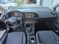Usado Seat Leon ST Reference 110 CV (80 kW) 2016 Negro Familiar