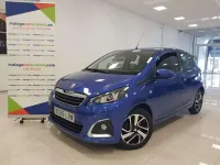 Usado Peugeot 108 Allure 72 CV (52 kW) 2021 Azul Utilitario