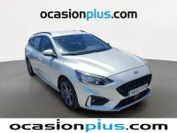 Usado Ford Focus ST-Line 125 CV (91 kW) 2019 Gris plata Utilitario