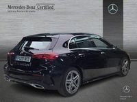 Usado Mercedes A180 AMG line 136 CV (100 kW) 2025 Negro noche