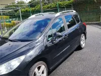 Usado Peugeot 308 SW Premium 120 CV (88 kW) 2008 Negro Familiar