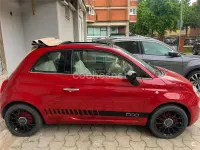 Usado Fiat 500C Lounge 100 CV (73 kW) 2010 Rojo Descapotable