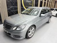 Usado Mercedes E250 Avantgarde 204 CV (150 kW) 2011 Gris / plata Familiar
