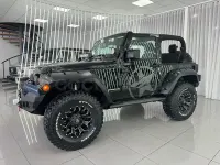 Usado Jeep Wrangler Sahara 200 CV (147 kW) 2017 Negro SUV