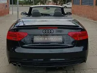 Usado Audi A5 Cabriolet S-Line 190 CV (139 kW) 2016 Negro Descapotable
