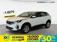 Usado Peugeot 3008 Active 130 CV (95 kW) 2021 Blanco SUV